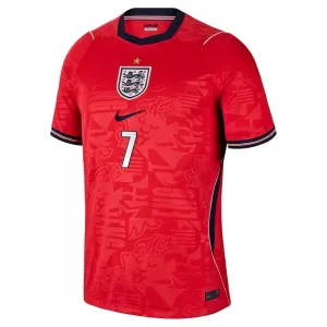 Conjunto Inglaterra Bukayo Saka 7 Visitante Mundial 2026 Niño