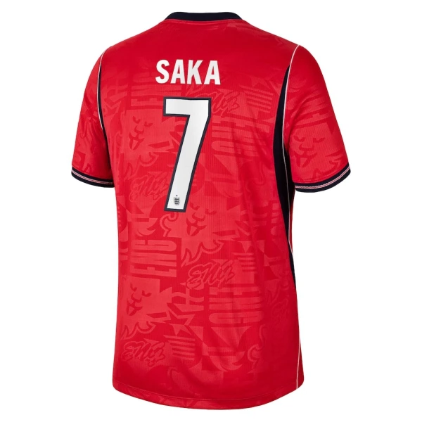 Conjunto Inglaterra Bukayo Saka 7 Visitante Mundial 2026 Niño