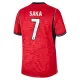 Conjunto Inglaterra Bukayo Saka 7 Visitante Mundial 2026 Niño