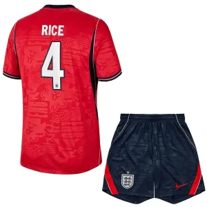 Conjunto Inglaterra Declan Rice 4 Visitante Mundial 2026 Niño