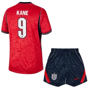 Conjunto Inglaterra Harry Kane 9 Visitante Mundial 2026 Niño