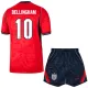 Conjunto Inglaterra Jude Bellingham 10 Visitante Mundial 2026 Niño
