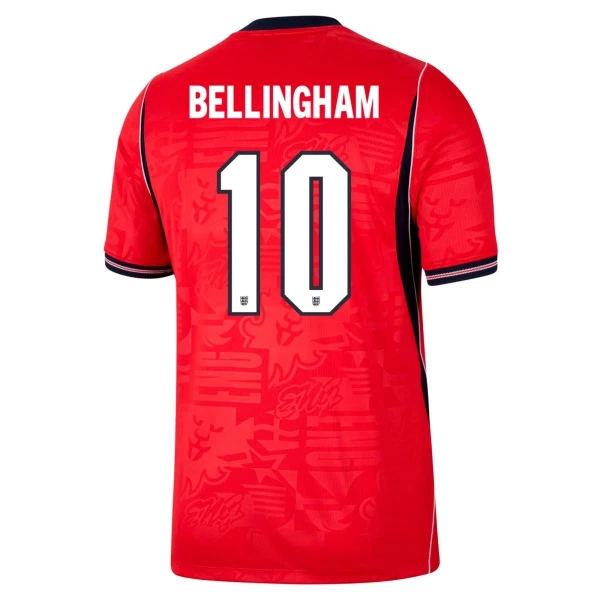 Conjunto Inglaterra Jude Bellingham 10 Visitante Mundial 2026 Niño