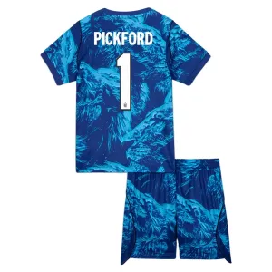 Conjunto Inglaterra Pickford 1 Local Portero Mundial 2026 Niño