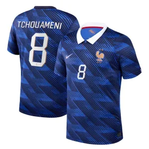 Camiseta Francia Aurélien Tchouaméni 8 Local Mundial 2026