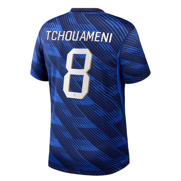Camiseta Francia Aurélien Tchouaméni 8 Local Mundial 2026