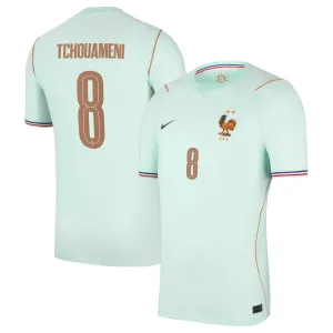 Camiseta Francia Aurélien Tchouaméni 8 Visitante Mundial 2026