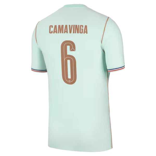 Camiseta Francia Eduardo Camavinga 6 Visitante Mundial 2026