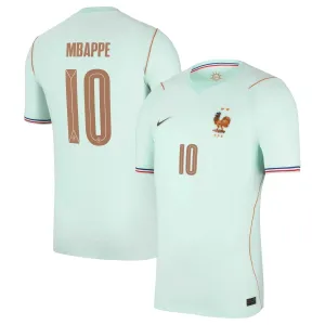 Camiseta Francia Kylian Mbappé 10 Visitante Mundial 2026