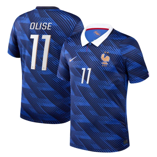 Camiseta Francia Michael Olise 11 Local Mundial 2026