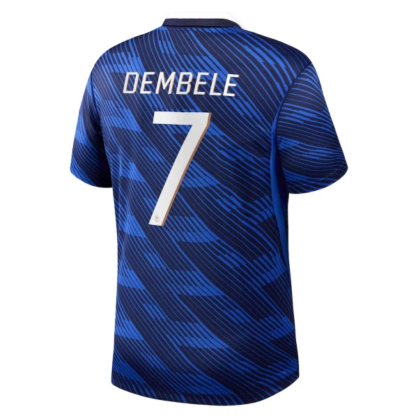 Camiseta Francia Ousmane Dembélé 7 Local Mundial 2026