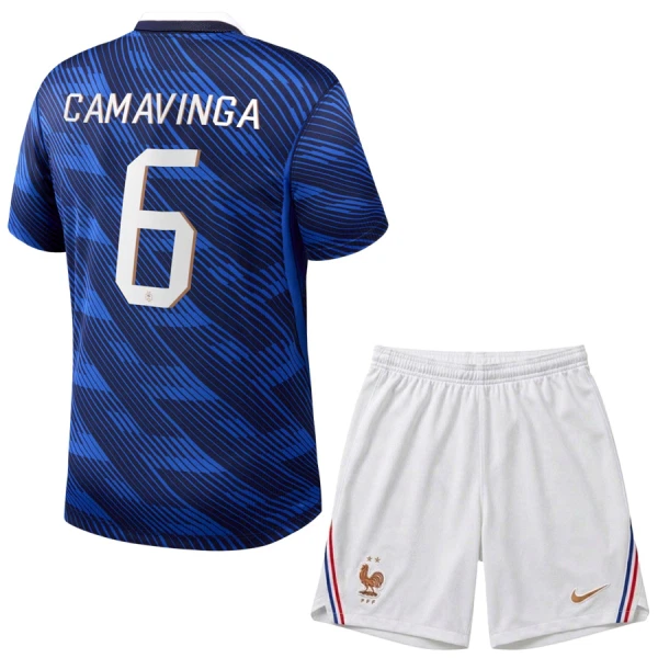 Conjunto Francia Eduardo Camavinga 6 Local Mundial 2026 Niño Conjunto Francia Eduardo Camavinga 6 Local Mundial 2026 Niño