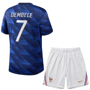 Conjunto Francia Ousmane Dembélé 7 Local Mundial 2026 Niño