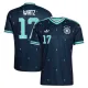 Camiseta Alemania Florian Wirtz 17 Visitante Mundial 2026 Camiseta Alemania Florian Wirtz 17 Visitante Mundial 2026
