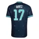 Camiseta Alemania Florian Wirtz 17 Visitante Mundial 2026