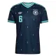Camiseta Alemania Joshua Kimmich 6 Visitante Mundial 2026