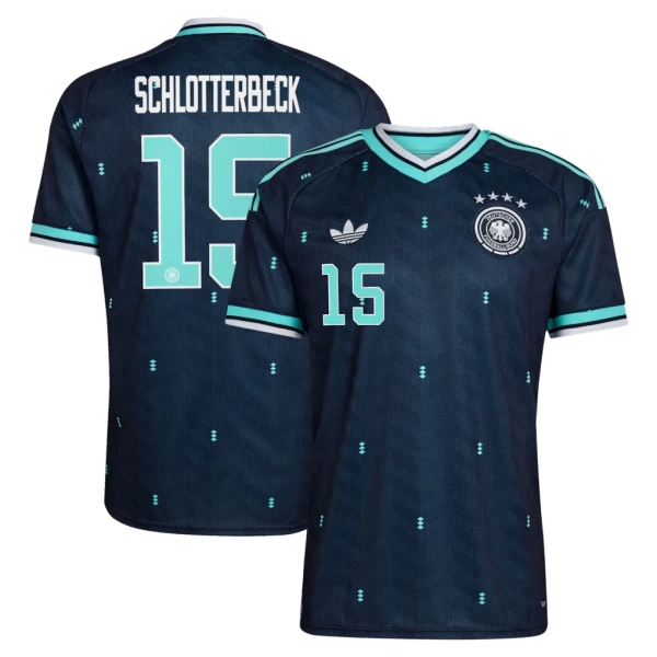 Camiseta Alemania Nico Schlotterbeck 15 Visitante Mundial 2026 Camiseta Alemania Nico Schlotterbeck 15 Visitante Mundial 2026