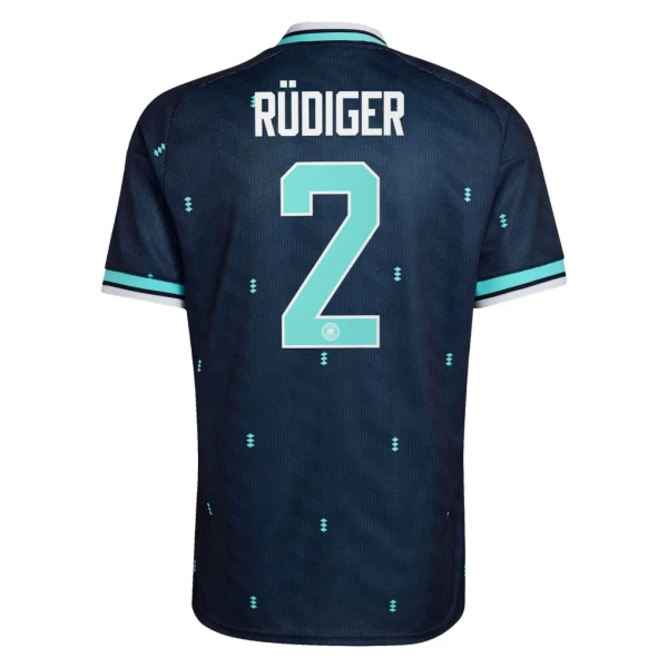 Conjunto Alemania Antonio Rüdiger 2 Visitante Mundial 2026 Niño