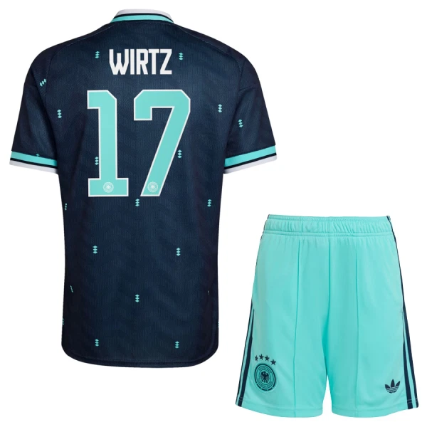 Conjunto Alemania Florian Wirtz 17 Visitante Mundial 2026 Niño Conjunto Alemania Florian Wirtz 17 Visitante Mundial 2026 Niño