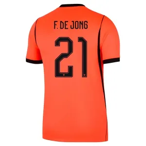 Camiseta Países Bajos Frenkie de Jong 21 Local Mundial 2026