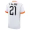 Camiseta Países Bajos Frenkie de Jong 21 Visitante Mundial 2026