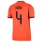 Camiseta Países Bajos Virgil van Dijk 4 Local Mundial 2026