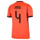 Camiseta Países Bajos Virgil van Dijk 4 Local Mundial 2026 Camiseta Países Bajos Virgil van Dijk 4 Local Mundial 2026