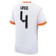 Camiseta Países Bajos Virgil van Dijk 4 Visitante Mundial 2026