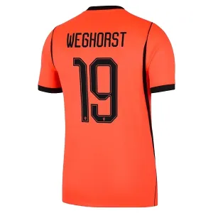 Camiseta Países Bajos Weghorst 19 Local Mundial 2026