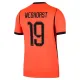 Camiseta Países Bajos Weghorst 19 Local Mundial 2026
