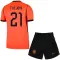 Conjunto Países Bajos Frenkie de Jong 21 Local Mundial 2026 Niño
