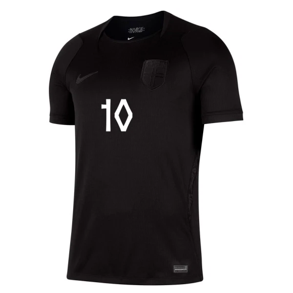 Conjunto Noruega Martin Ødegaard 10 Visitante Mundial 2026 Niño