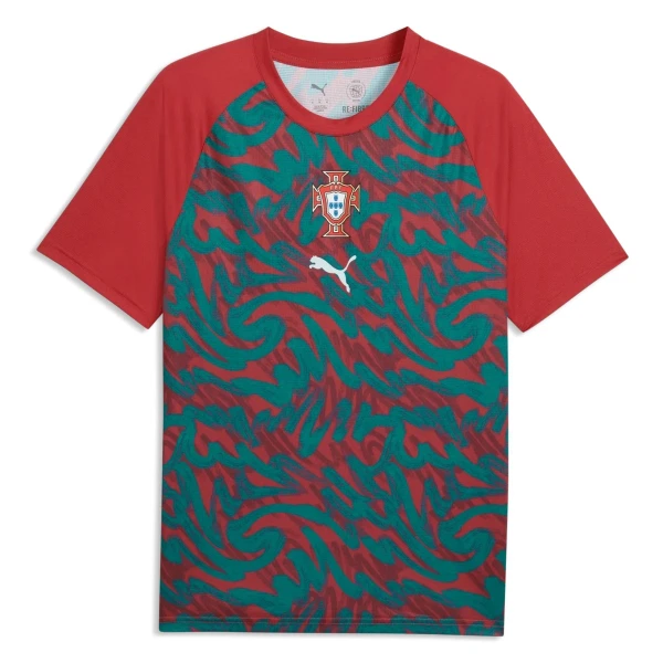 Camiseta Portugal Pre-Match Mundial 2026 Rojo