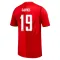 Camiseta Canadá Alphonso Davies 19 Local Mundial 2026