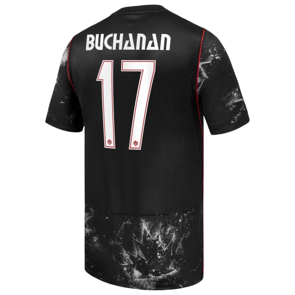 Camiseta Canadá Buchanan 17 Visitante Mundial 2026