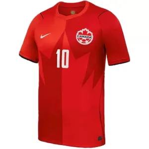 Camiseta Canadá J. David 10 Local Mundial 2026