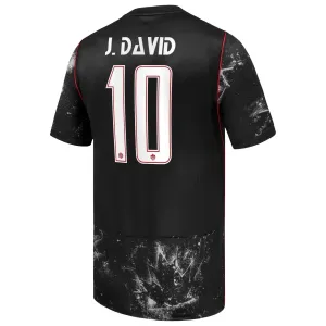 Camiseta Canadá J. David 10 Visitante Mundial 2026