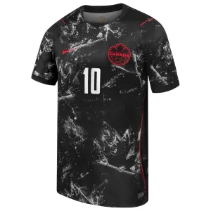 Camiseta Canadá J. David 10 Visitante Mundial 2026