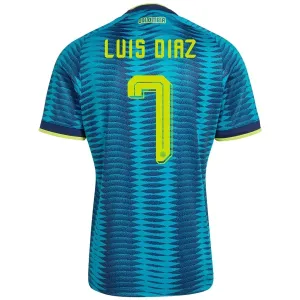 Camiseta Colombia Luis Díaz 7 Visitante Mundial 2026