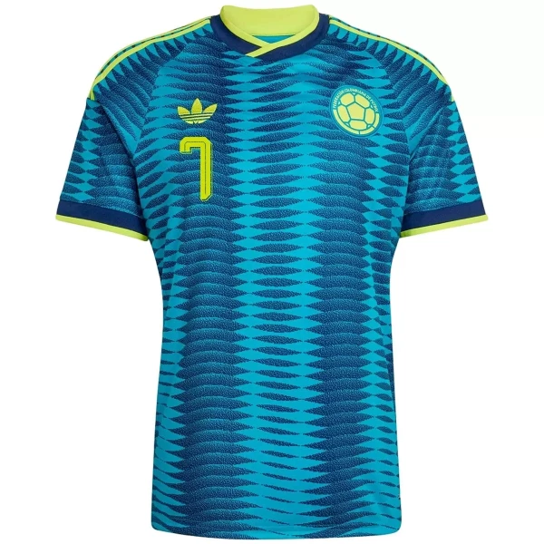 Camiseta Colombia Luis Díaz 7 Visitante Mundial 2026
