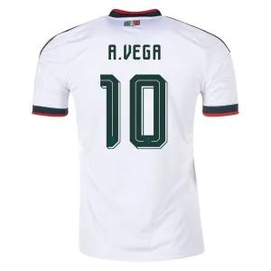 Camiseta México A. Vega 10 Visitante Mundial 2026