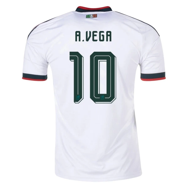 Camiseta México A. Vega 10 Visitante Mundial 2026 Camiseta México A. Vega 10 Visitante Mundial 2026