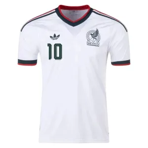 Camiseta México A. Vega 10 Visitante Mundial 2026