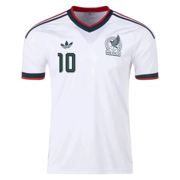 Camiseta México A. Vega 10 Visitante Mundial 2026
