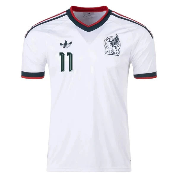 Camiseta México S.Gimenez 11 Visitante Mundial 2026