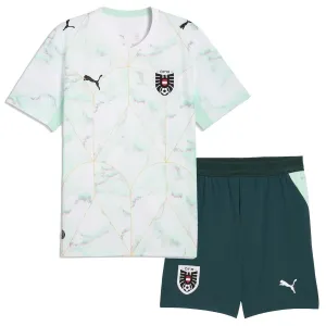 Conjunto Austria Visitante Mundial 2026 Niño