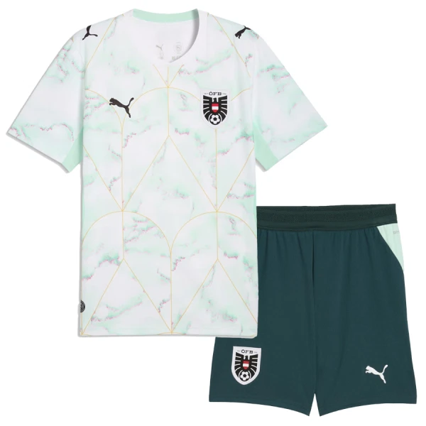 Conjunto Austria Visitante Mundial 2026 Niño