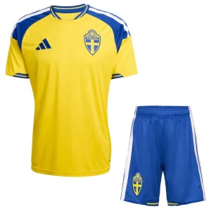 Conjunto Suecia Local Mundial 2026 Niño