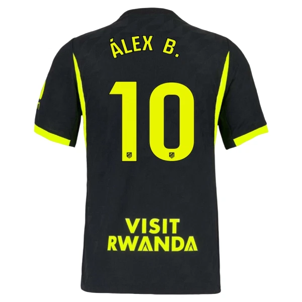 Camiseta Atlético Madrid Alex B. 10 Visitante 2026/2027 Camiseta Atlético Madrid Alex B. 10 Visitante 2026/2027