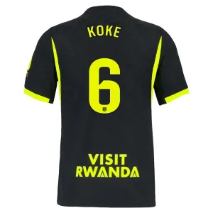 Camiseta Atlético Madrid Koke 6 Visitante 2026/2027 Camiseta Atlético Madrid Koke 6 Visitante 2026/2027